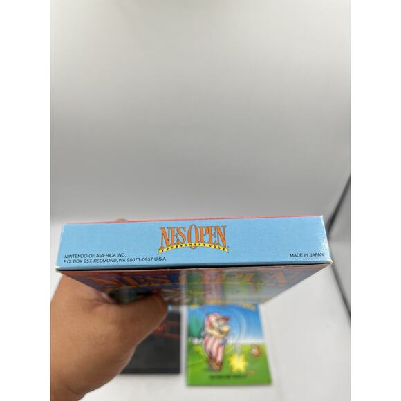 NES Open Tournament Golf Complete in Box CIB (Nintendo, NES 1991) Very Good - Picture 7 of 15